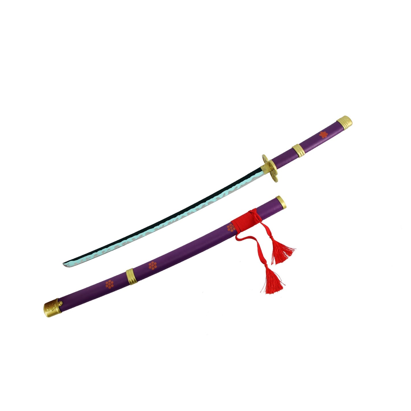 One Piece Purple Enma Metal Katana Sword of Roronoa Zoro - NEXTLEVELUK
