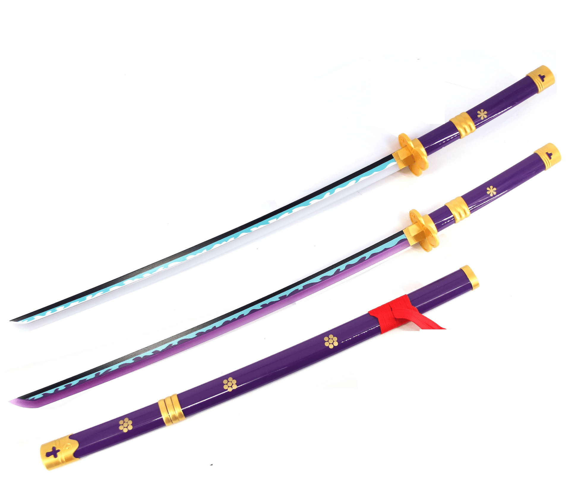 One Piece Purple Enma Sword LED Light Up Sword Cosplay Prop Replica - NEXTLEVELUK