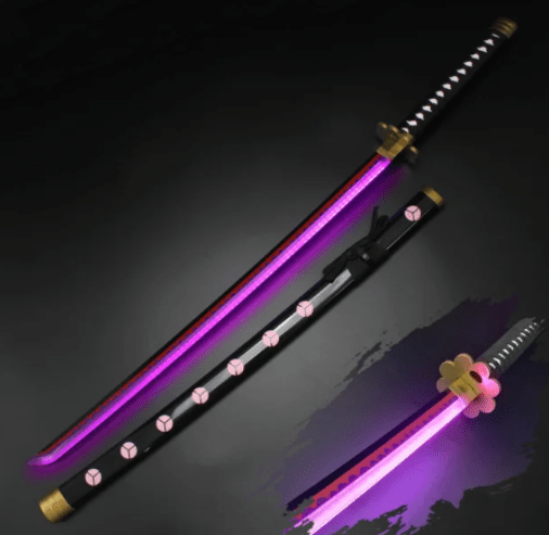 One Piece Shusui Sword LED Light Up Sword Cosplay Prop Replica