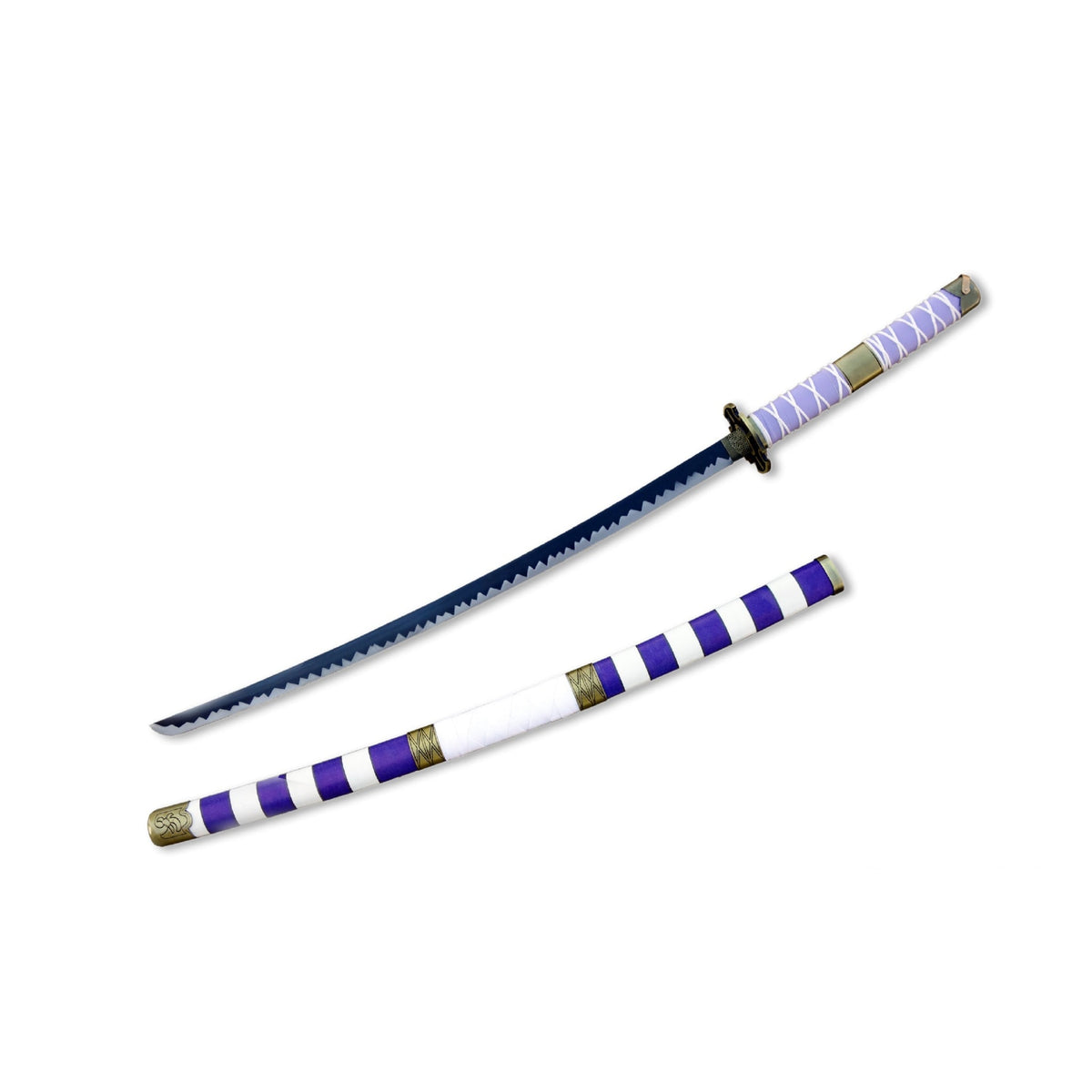 One Piece Sword Nidai Kitetsu Metal Katana Sword of Luffy - NEXTLEVELUK