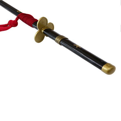 One Piece Sword Roronoa Zoro cosplay Wooden Swords Black Enma Prop Replica - NEXTLEVELUK
