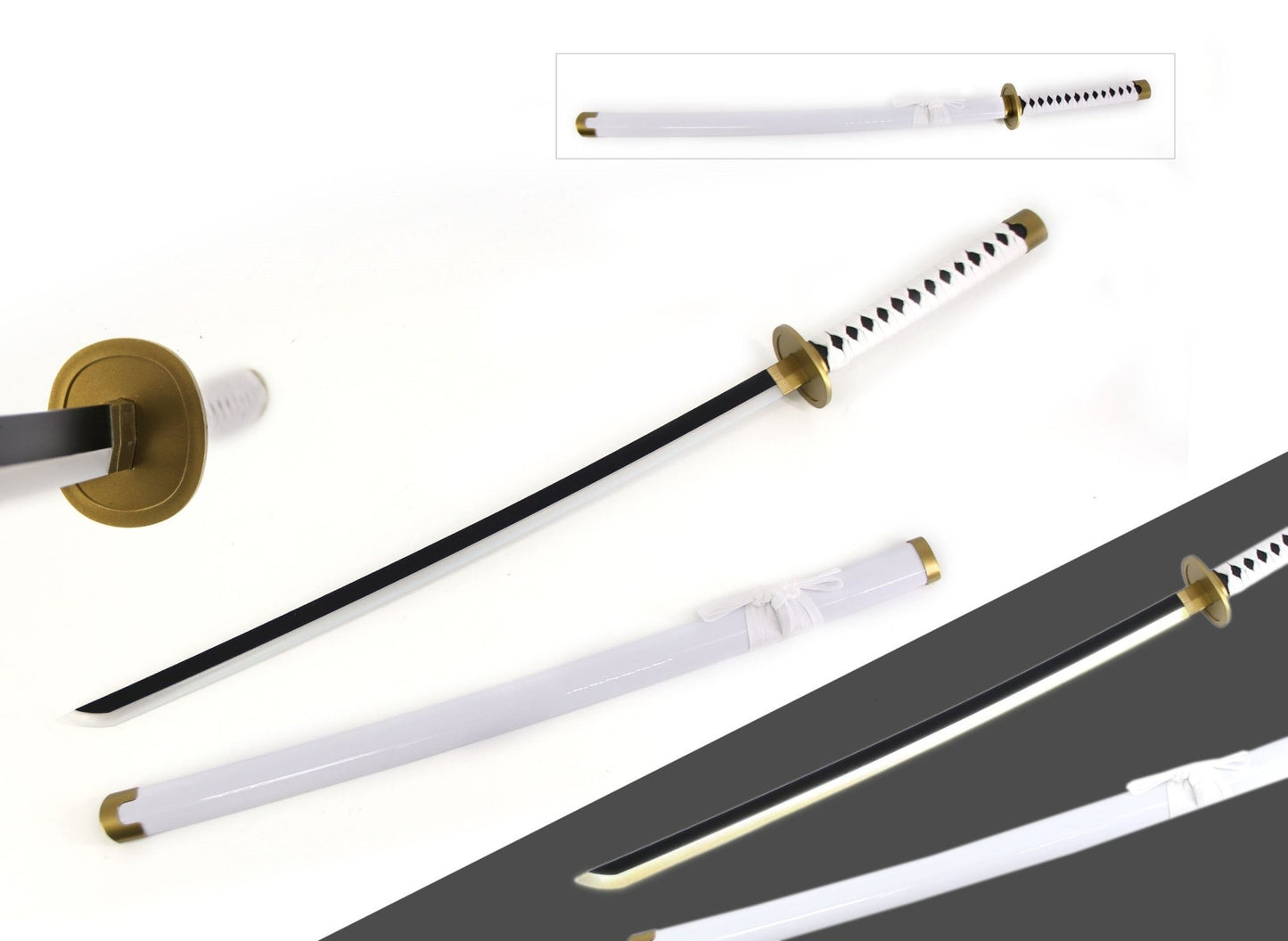 One Piece Wado Sword LED Light Up Sword Cosplay Prop Replica - NEXTLEVELUK