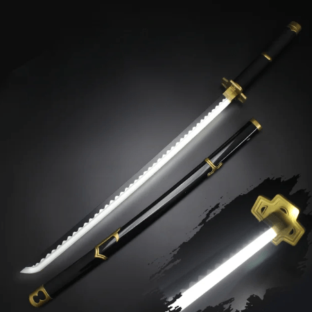 One Piece Yubashiri Sword LED Light Up Sword Cosplay Prop Replica
