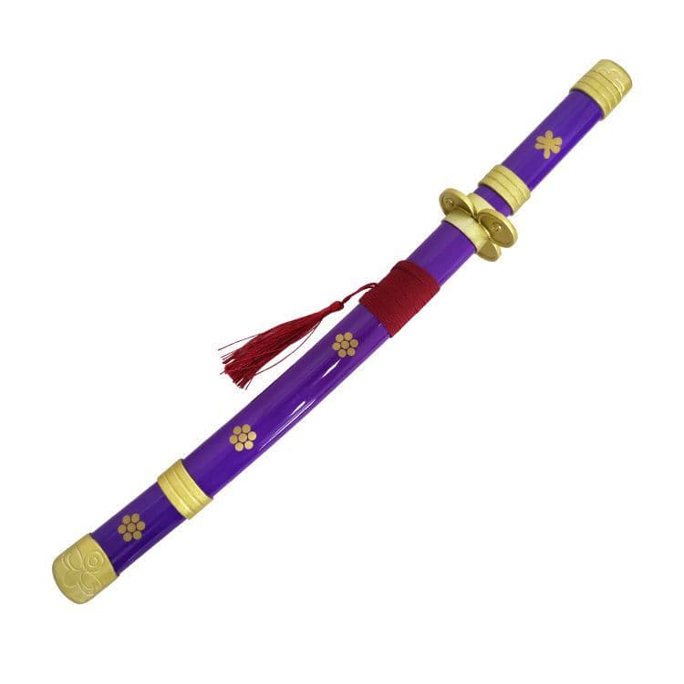 One Piece Zoro Purple Enma Mini Metal Katana Sword - NEXTLEVELUK