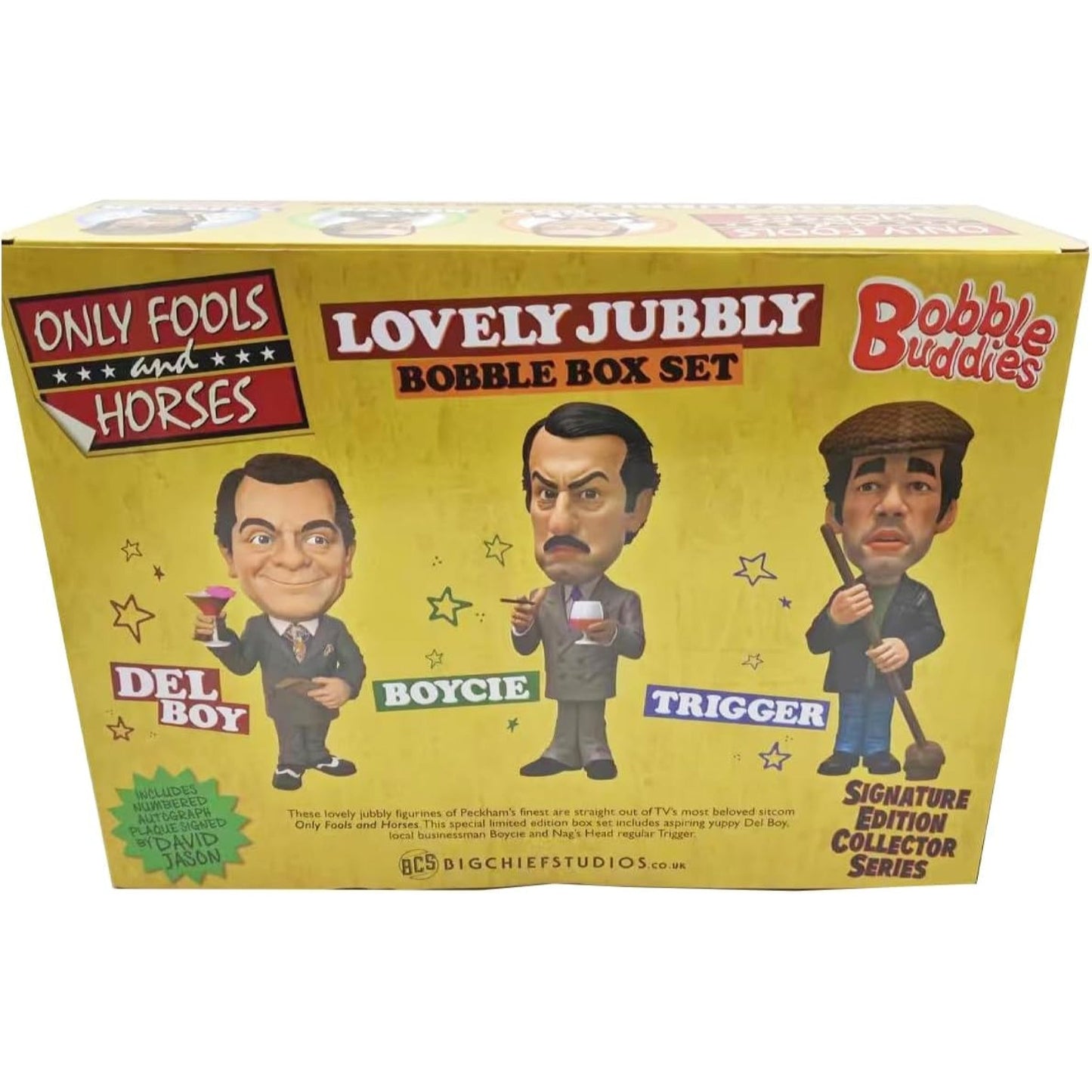 Only Fools and Horses Vinyl Figures David Jason Signature Edition - NEXTLEVELUK