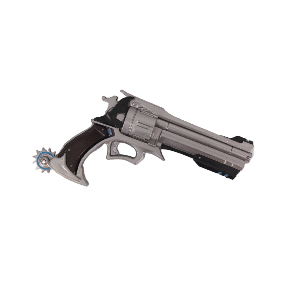 Overwatch McCree Cole Cassidy Peacekeeper Revolver PU Foam Cosplay Prop ...