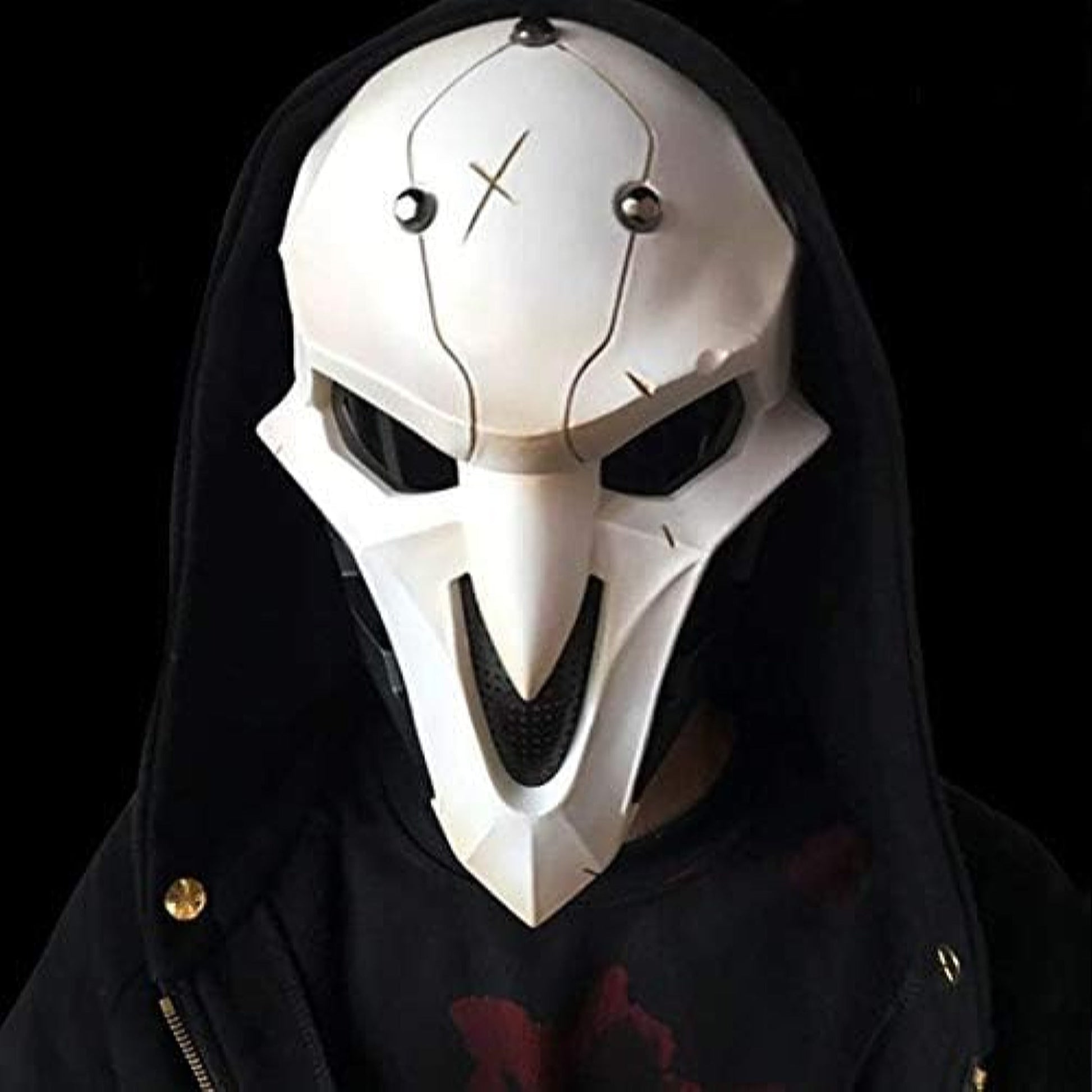 Overwatch Reaper Mask for Cosplay, Halloween & Fancy Dress - NEXTLEVELUK