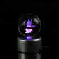 Pokemon 3D Crystal Ball Pokeball Deadpool Pikachu Night Light 8cm XL Size - NEXTLEVELUK