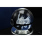 Pokemon 3D Crystal Ball Pokeball Jolteon Night Light 8cm XL Size - NEXTLEVELUK