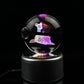 Pokemon 3D Crystal Ball Pokeball Lapras Night Light 8cm XL Size - NEXTLEVELUK