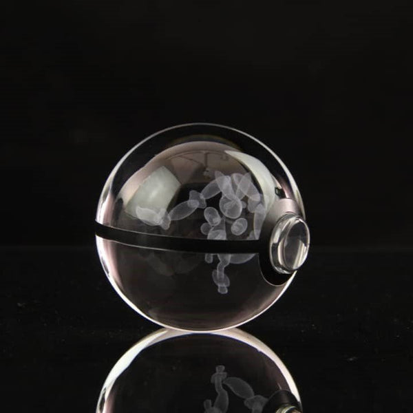 Pokemon 3D Crystal Ball Pokeball Mega Lopunny Night Light 8cm XL Size