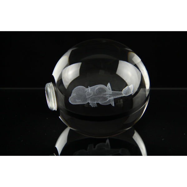 Pokemon 3D Crystal Ball Pokeball Sleep Charmander Night Light 8cm XL Size DAMAGED