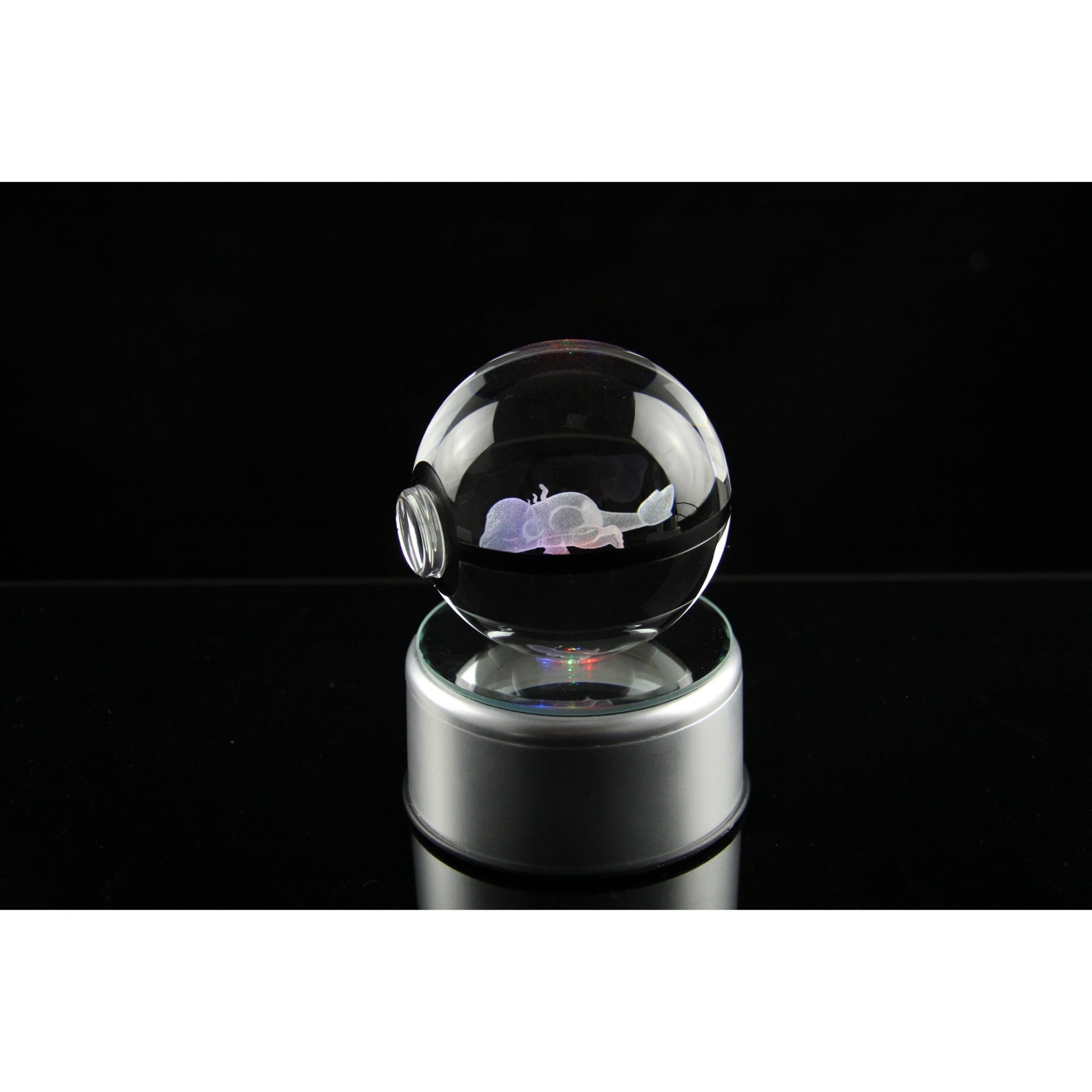 Pokemon 3D Crystal Ball Pokeball Sleep Charmander Night Light 8cm XL Size - NEXTLEVELUK