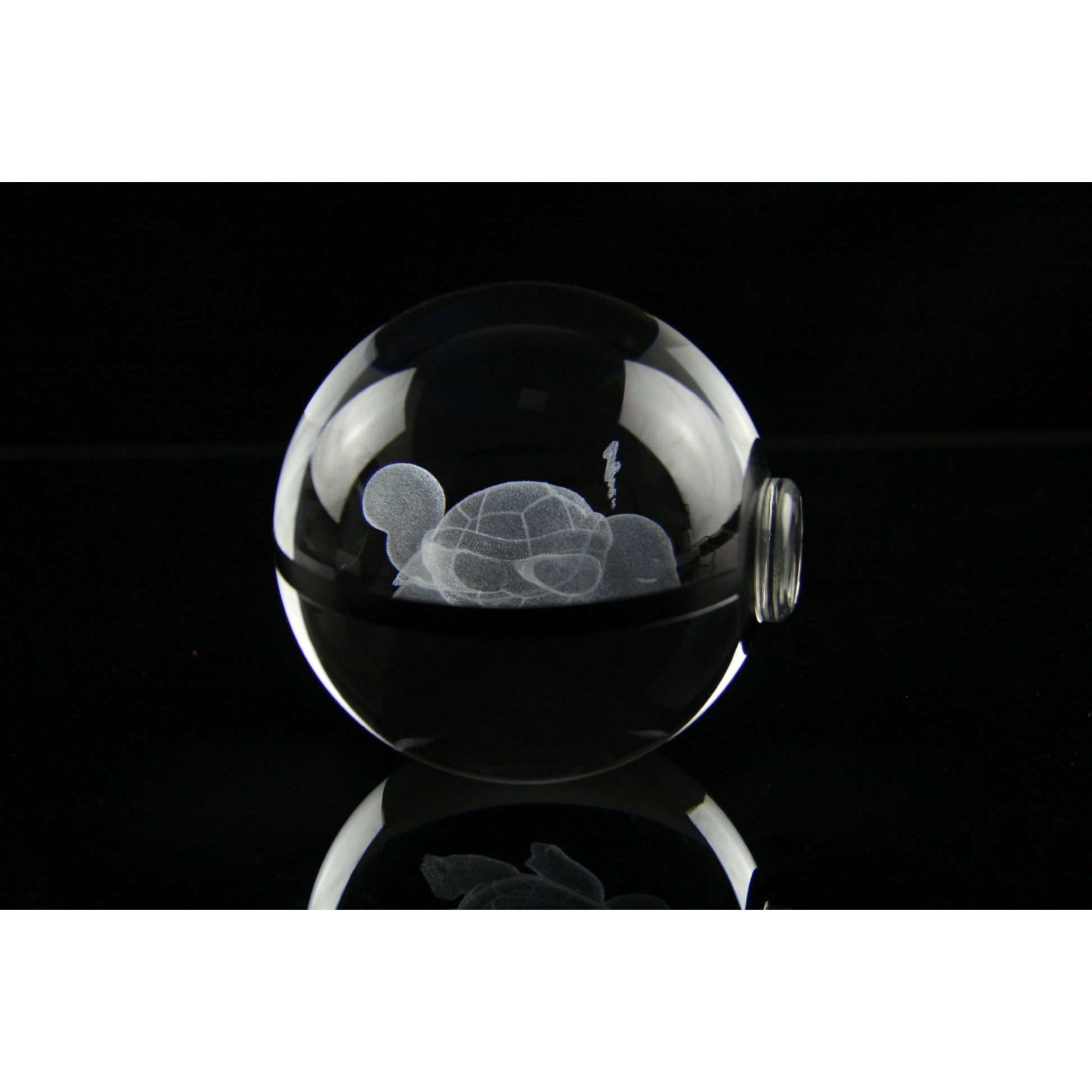 Pokemon 3D Crystal Ball Pokeball Sleep Squirtle Night Light 8cm XL Size - NEXTLEVELUK