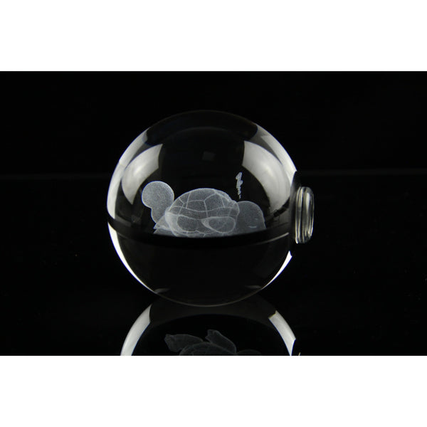Pokemon 3D Crystal Ball Pokeball Sleep Squirtle Night Light 8cm XL Size