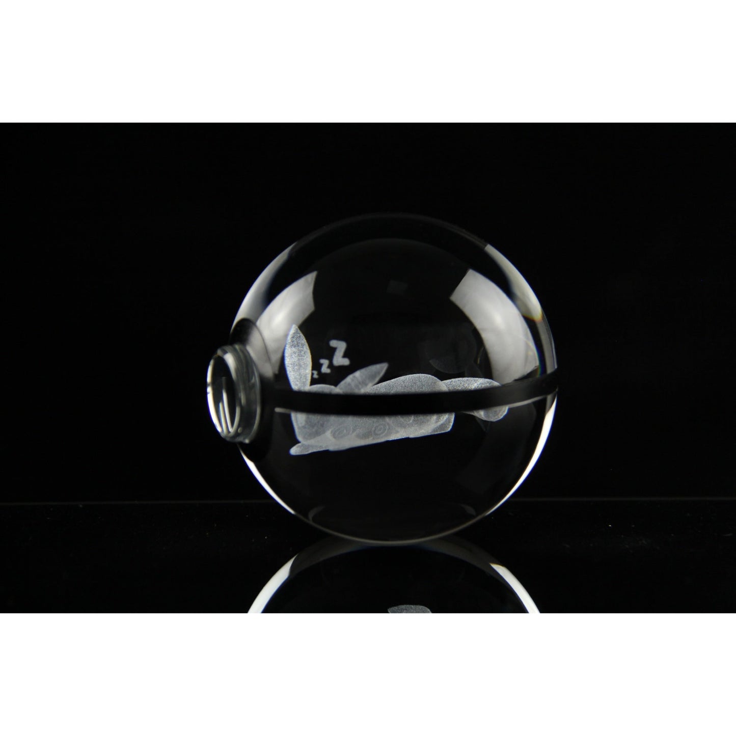 Pokemon 3D Crystal Ball Pokeball Sleep Umbreon Night Light 8cm XL Size - NEXTLEVELUK