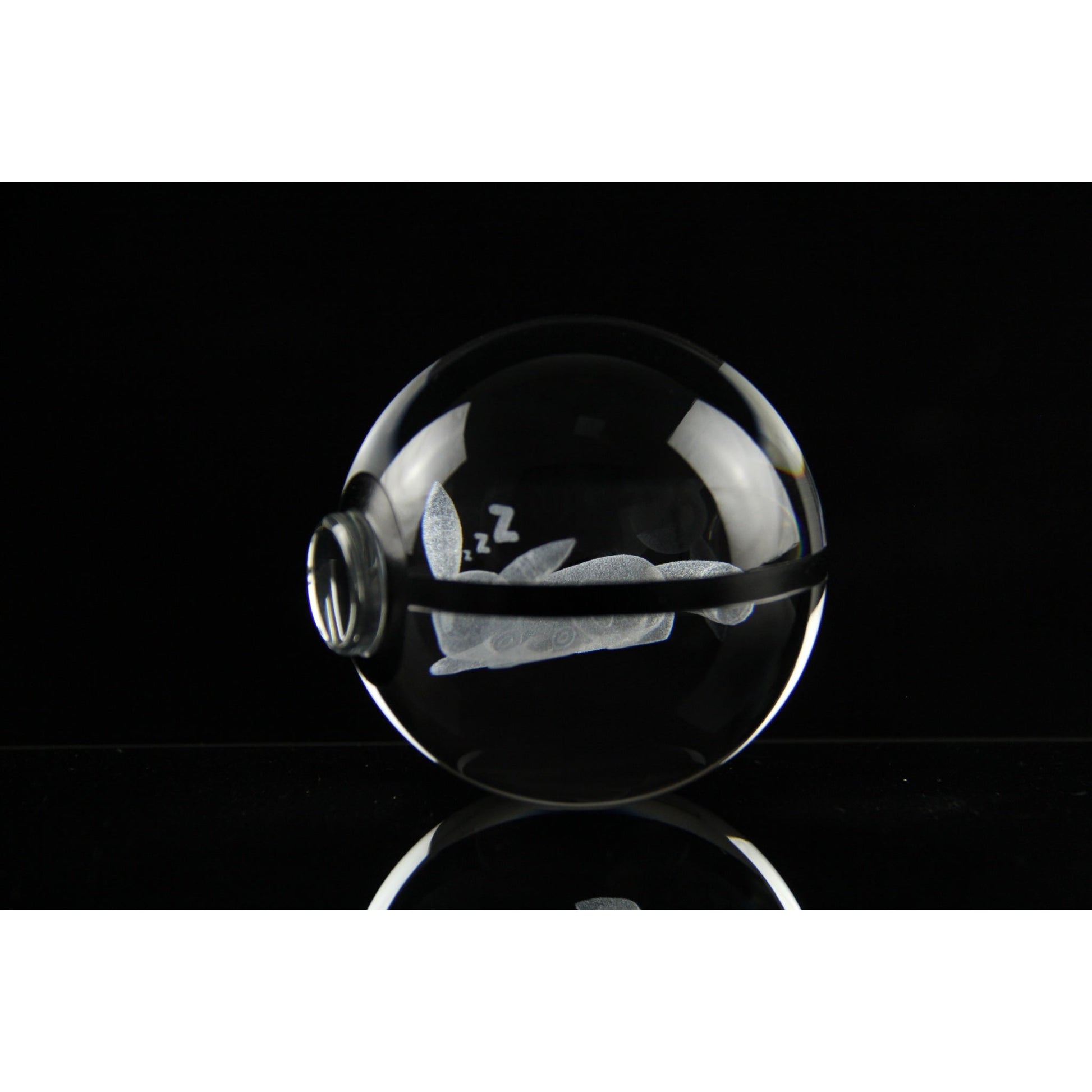 Pokemon 3D Crystal Ball Pokeball Sleep Umbreon Night Light 8cm XL Size - NEXTLEVELUK