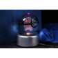 Pokemon 3D Crystal Ball Pokeball Snorlax Night Light 8cm XL Size - NEXTLEVELUK