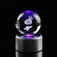 Pokemon 3D Crystal Ball Pokeball Torchic Night Light 8cm XL Size - NEXTLEVELUK