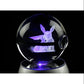 Pokemon 3D Crystal Ball Pokeball Umbreon and Espeon Night Light 8cm XL Size - NEXTLEVELUK