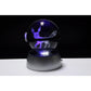 Pokemon 3D Crystal Ball Pokeball Umbreon Night Light 8cm XL Size - NEXTLEVELUK