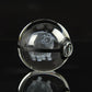 Pokemon 3D Crystal Ball Pokeball Wooloo Night Light 8cm XL Size - NEXTLEVELUK