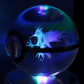 Pokemon 3D Crystal Ball Pokeball Zapdos Night Light 8cm XL Size - NEXTLEVELUK
