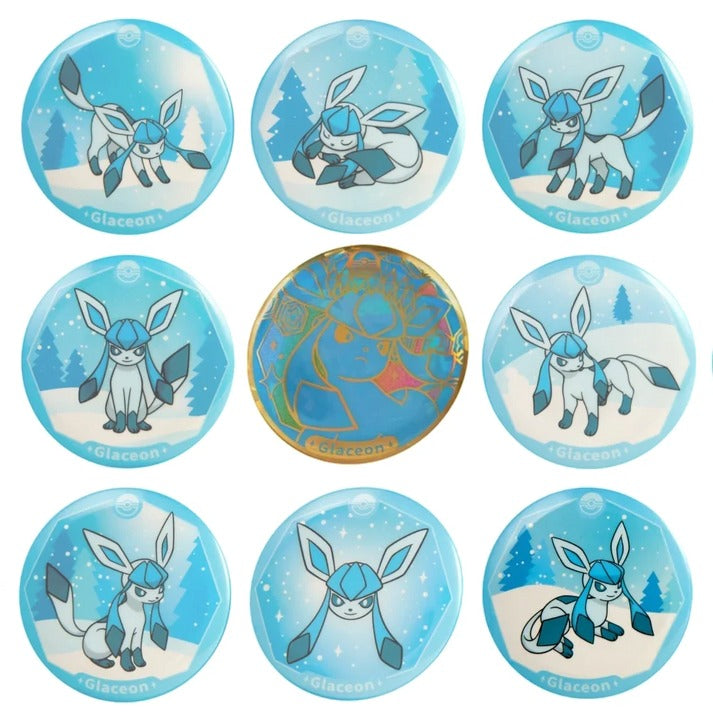 Pokemon Terastal Grand Crystal Gathering Simplified Chinese Badge Set Blind Box