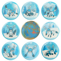 Pokemon Terastal Grand Crystal Gathering Simplified Chinese Badge Set Blind Box