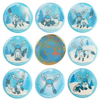Pokemon Terastal Grand Crystal Gathering Simplified Chinese Badge Set Blind Box
