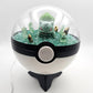 Pokemon Bulbasaur Light Up LED Crystal Terrarium Green/White Poke Ball Handmade - NEXTLEVELUK