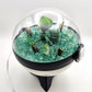 Pokemon Bulbasaur Light Up LED Crystal Terrarium Green/White Poke Ball Handmade - NEXTLEVELUK