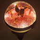 Pokemon Eevee Light Up LED Crystal Terrarium Dark Pink/White Poke Ball Handmade - NEXTLEVELUK