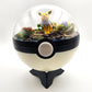 Pokemon Jolteon Crystal Terrarium Lake White Poke Ball Handmade - NEXTLEVELUK