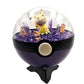 Pokemon Mimikyu Light Up LED Crystal Terrarium Purple/Purple Poke Ball Handmade - NEXTLEVELUK