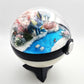 Pokemon Vaporeon Crystal Terrarium Blossom Tree White Poke Ball Handmade - NEXTLEVELUK