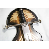 Lord of the Rings Reforged Sword Aragorn Anduril Sword with Sheath & Plaque