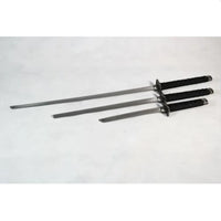 Dragon Black Matte 440 Steel Samurai Sword Katana Set of 3