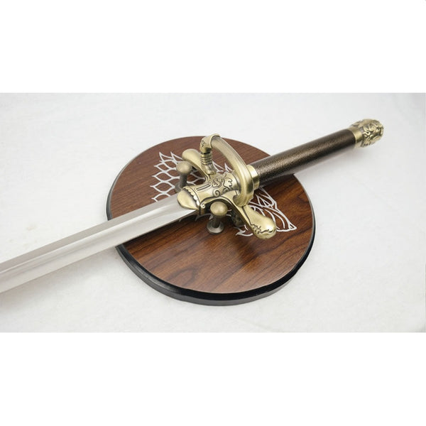 Game Of Thrones Arya's Needle Metal Sword With Plaque And Scabbard