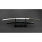 Deluxe Warrior's Rage (Black) Hand Forged In Clay Tempered 1060 Metal Katana Sword