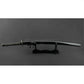 Deluxe Warrior's Rage (Black) Hand Forged In Clay Tempered 1060 Metal Katana Sword