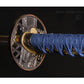 Deluxe Warrior's Rage (Blue) Hand Forged In Clay Tempered 1060 Metal Katana