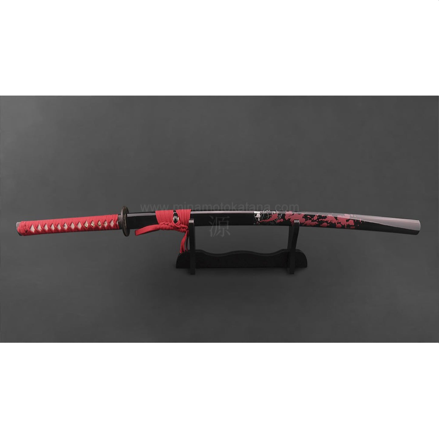 Deluxe Suteta Ken Clay Tempered Hand Forged Metal Katana Sword