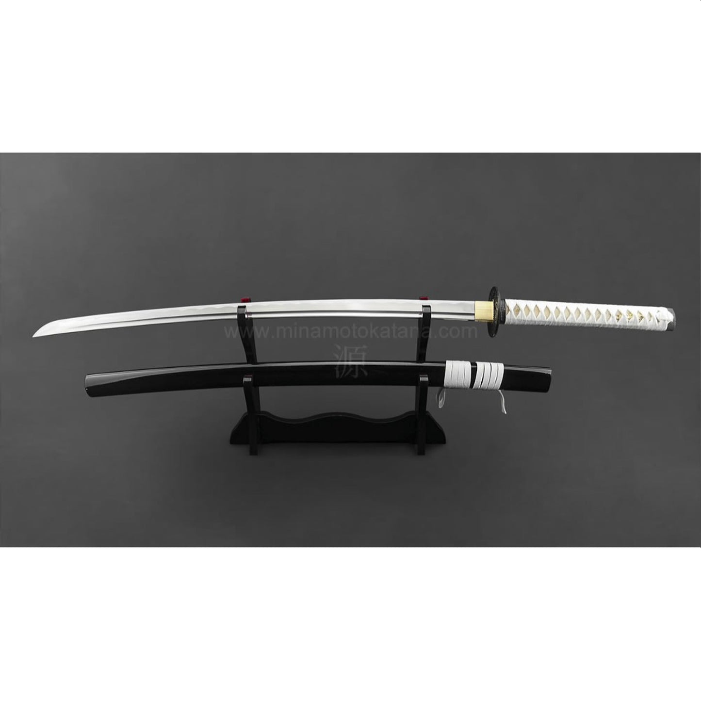 Deluxe Mūnraito Hand Forged in 1060 Clay Tempered Metal Katana Sword