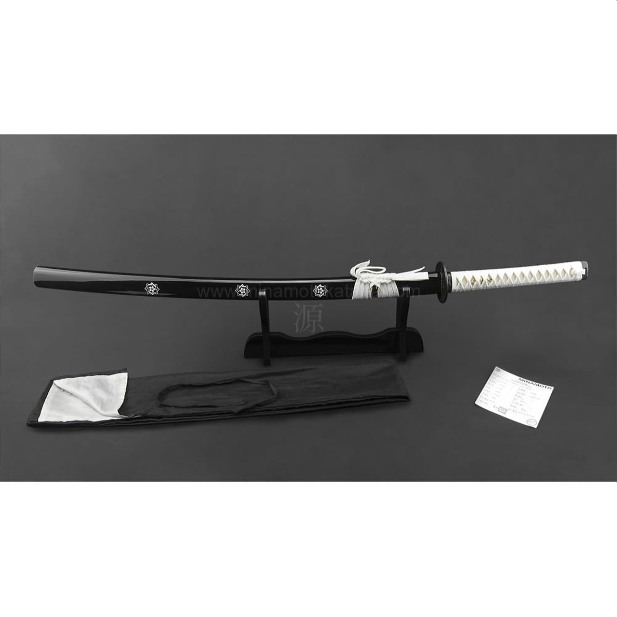Deluxe Mūnraito Hand Forged in 1060 Clay Tempered Metal Katana Sword