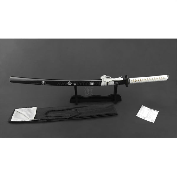 Deluxe Mūnraito Hand Forged in 1060 Clay Tempered Metal Katana Sword