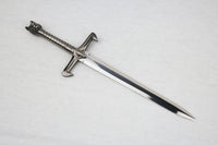 Game of Thrones Jon Snow Direwolf Sword Letter Opener