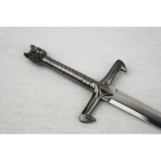 Game of Thrones Jon Snow Direwolf Sword Metal Letter Opener