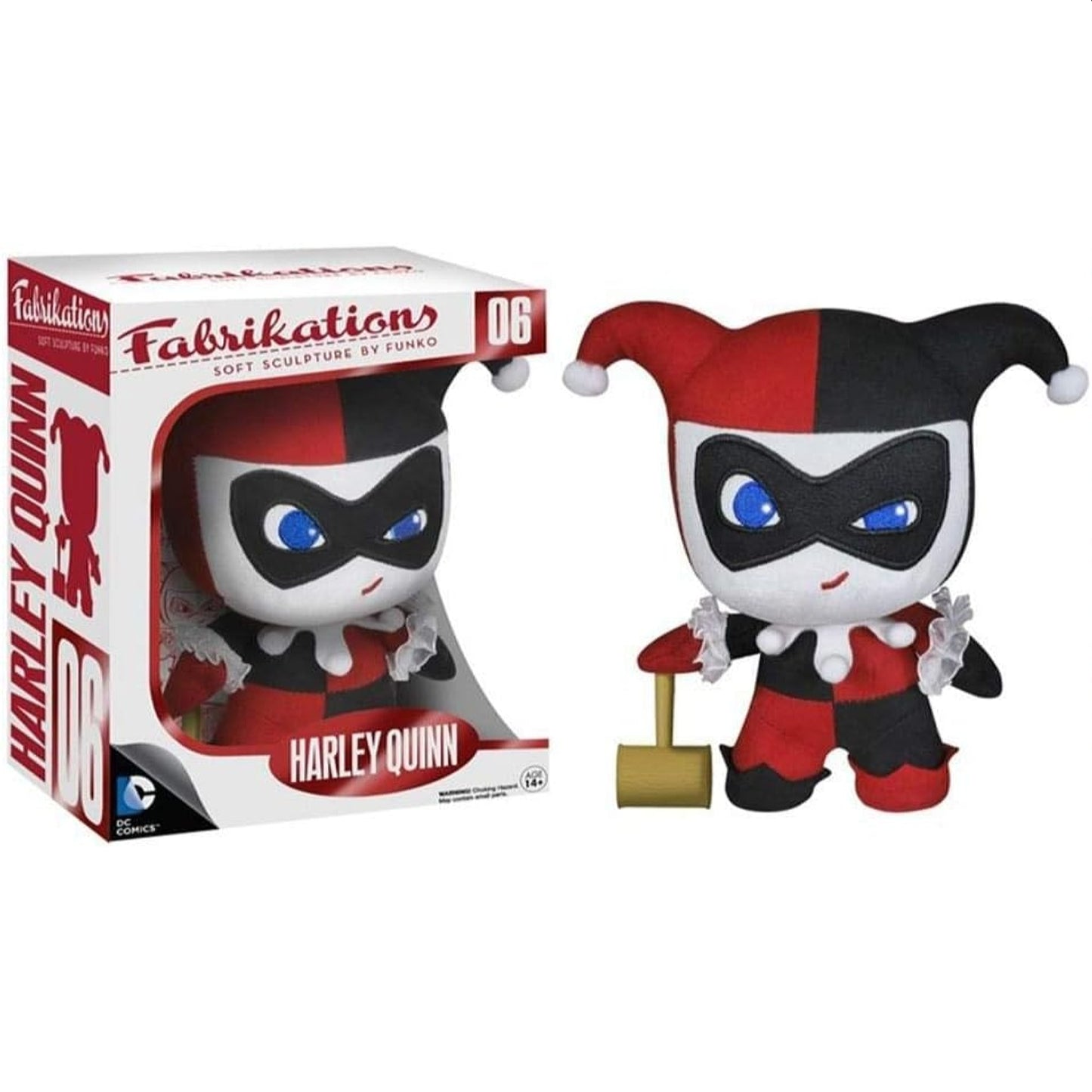DC Harley Quinn Fabrikations Plush Funko EX DISPLAY