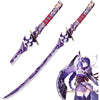 Genshin Impact Raiden Shogun Baal Wooden Cosplay Sword